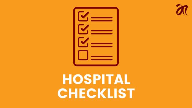 Hospital Checklist Guide